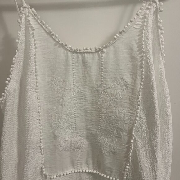 Zara white summer minidress - Picture 2 of 4